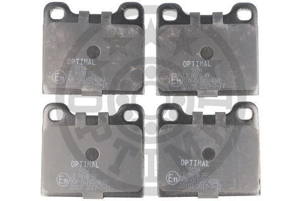 Гальмівні колодки дискові OPTIMAL BP09154 (фото 1)