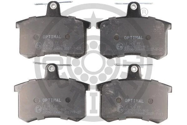 Гальмівні колодки дискові OPTIMAL BP09272 (фото 1)