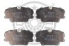 Гальмівні колодки дискові OPTIMAL BP-09304 (фото 1)