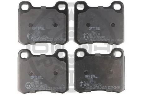 Гальмівні колодки дискові OPTIMAL BP09322