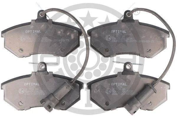 Гальмівні колодки дискові OPTIMAL BP09338 (фото 1)
