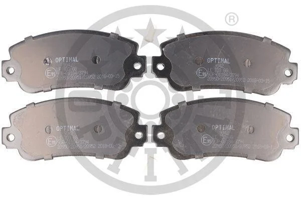 Гальмівні колодки дискові OPTIMAL BP09342 (фото 1)