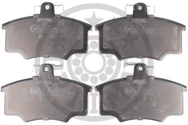 Гальмівні колодки дискові OPTIMAL BP09365 (фото 1)