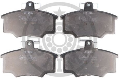 Фото гальмівні колодки дискові OPTIMAL BP-09365 Гальмівні колодки дискові OPTIMAL BP-09365