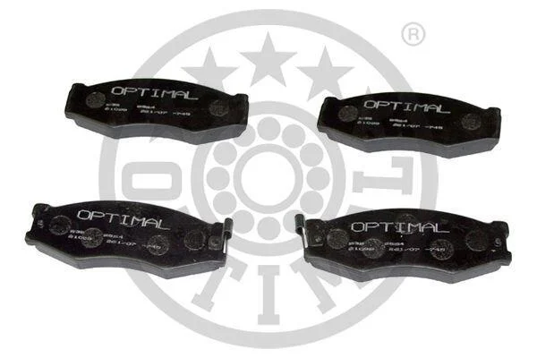 Гальмівні колодки дискові OPTIMAL BP09376 (фото 1)