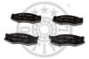 Гальмівні колодки дискові OPTIMAL BP-09376 (фото 1)