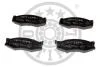 Гальмівні колодки дискові OPTIMAL BP09376 (фото 1)