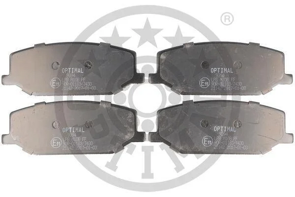 Гальмівні колодки дискові OPTIMAL BP09394 (фото 1)