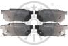 Гальмівні колодки дискові OPTIMAL BP-09401 (фото 1)