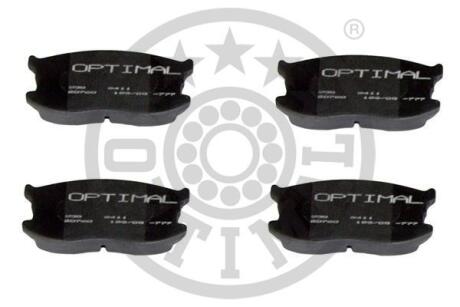 Гальмівні колодки дискові OPTIMAL BP-09411