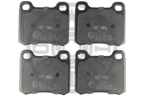 Гальмівні колодки дискові OPTIMAL BP09423