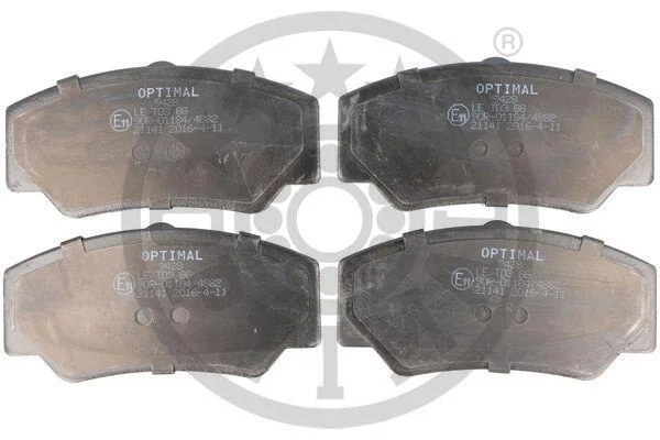 Гальмівні колодки дискові OPTIMAL BP09428 (фото 1)