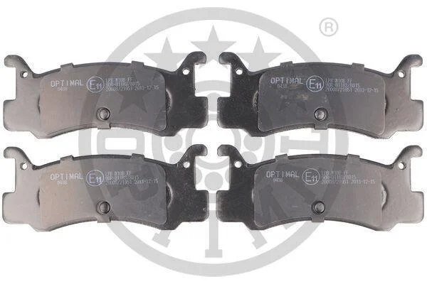 Гальмівні колодки дискові OPTIMAL BP09438 (фото 1)