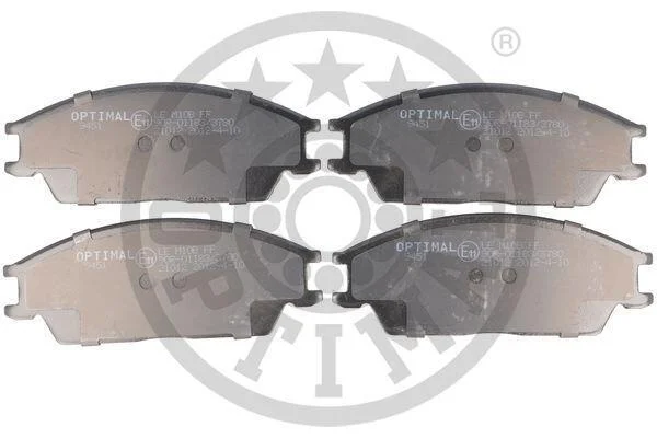 Гальмівні колодки дискові OPTIMAL BP09451 (фото 1)