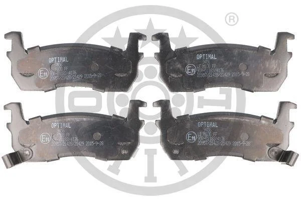 Гальмівні колодки дискові OPTIMAL BP09456 (фото 1)