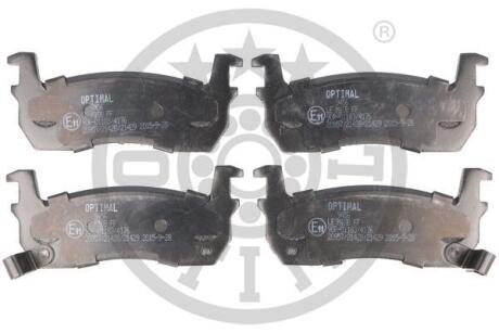 Гальмівні колодки дискові OPTIMAL BP-09456
