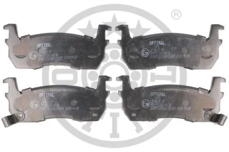 Гальмівні колодки дискові OPTIMAL BP09456