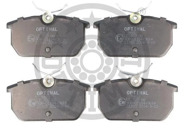 Гальмівні колодки дискові OPTIMAL BP09460 (фото 1)