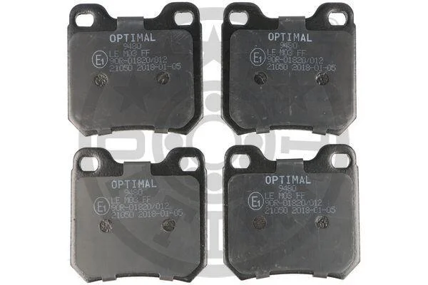 Гальмівні колодки дискові OPTIMAL BP09480 (фото 1)