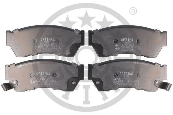 Гальмівні колодки дискові OPTIMAL BP09495 (фото 1)