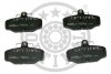 Гальмівні колодки дискові OPTIMAL BP-09512 (фото 1)