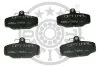 Гальмівні колодки дискові OPTIMAL BP09512 (фото 1)