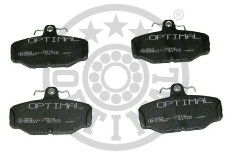 Гальмівні колодки дискові OPTIMAL BP-09512