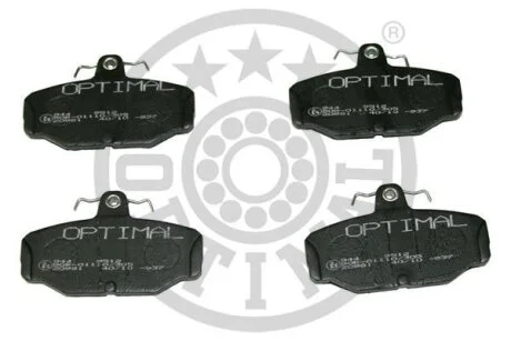 Гальмівні колодки дискові OPTIMAL BP09512