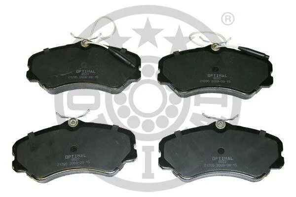 Гальмівні колодки дискові OPTIMAL BP09522 (фото 1)