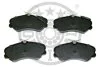 Гальмівні колодки дискові OPTIMAL BP09522 (фото 1)