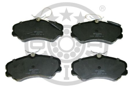 Гальмівні колодки дискові OPTIMAL BP-09522