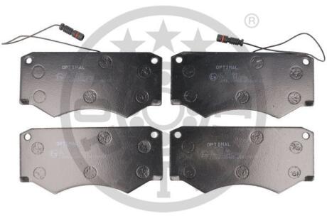 Гальмівні колодки дискові OPTIMAL BP-09525
