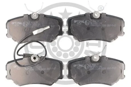 Гальмівні колодки дискові OPTIMAL BP09539