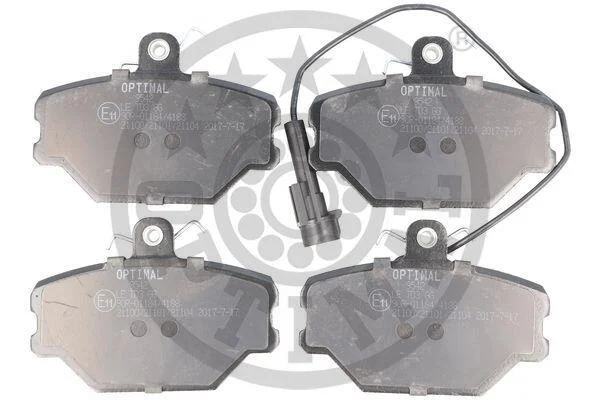 Гальмівні колодки дискові OPTIMAL BP09542 (фото 1)