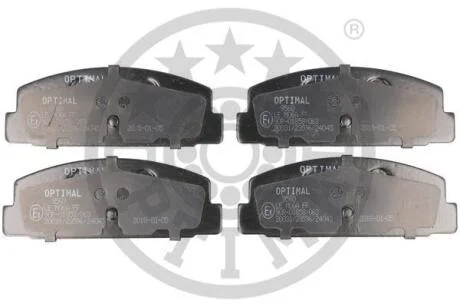 Гальмівні колодки дискові OPTIMAL BP09560