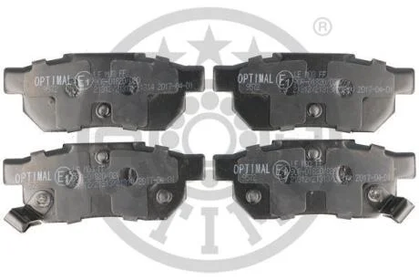 Гальмівні колодки дискові OPTIMAL BP09572