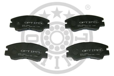 Гальмівні колодки дискові OPTIMAL BP-09581