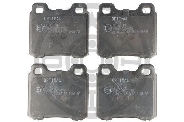 Гальмівні колодки дискові OPTIMAL BP09589 (фото 1)