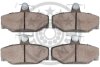 Гальмівні колодки дискові OPTIMAL BP-09601 (фото 2)