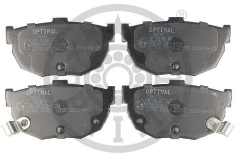 Гальмівні колодки дискові OPTIMAL BP09603