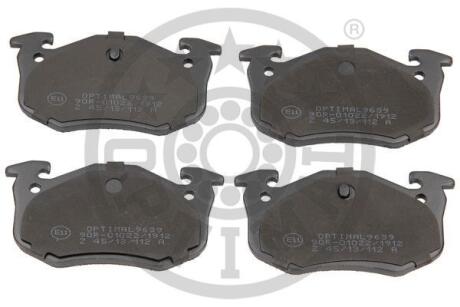 Гальмівні колодки дискові OPTIMAL BP-09639