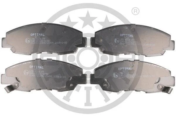 Гальмівні колодки дискові OPTIMAL BP09653 (фото 1)