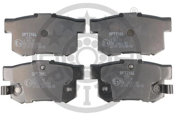Гальмівні колодки дискові OPTIMAL BP09654 (фото 1)
