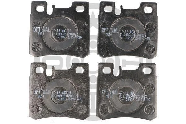 Гальмівні колодки дискові OPTIMAL BP09657 (фото 1)