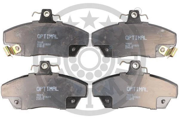 Гальмівні колодки дискові OPTIMAL BP09660 (фото 1)