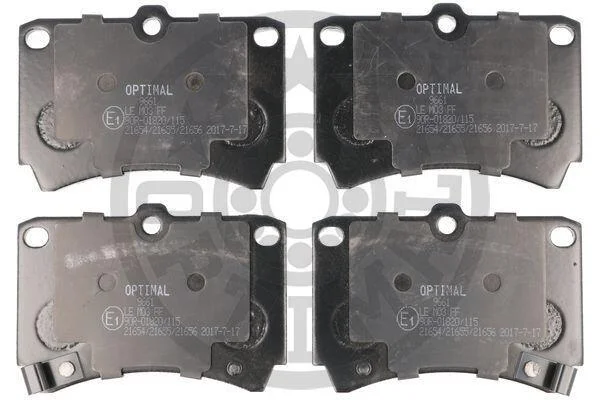 Гальмівні колодки дискові OPTIMAL BP09661 (фото 1)