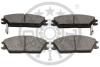 Гальмівні колодки дискові OPTIMAL BP-09680 (фото 2)