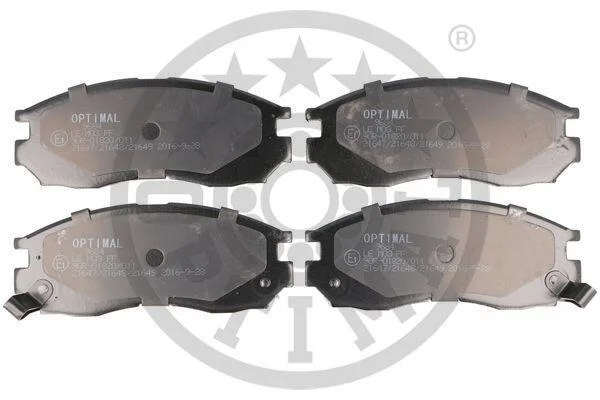 Гальмівні колодки дискові OPTIMAL BP09684 (фото 1)