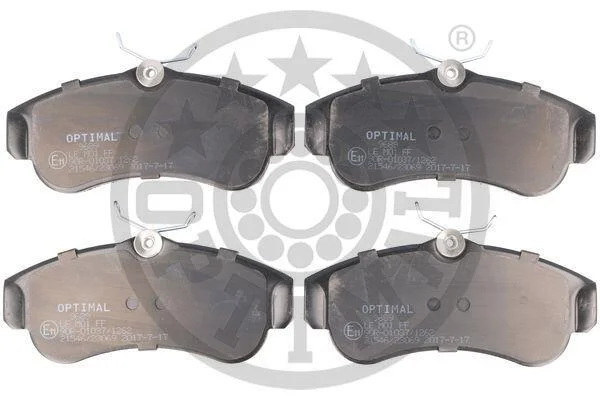 Гальмівні колодки дискові OPTIMAL BP09689 (фото 1)