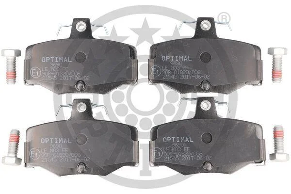 Гальмівні колодки дискові OPTIMAL BP09690 (фото 1)